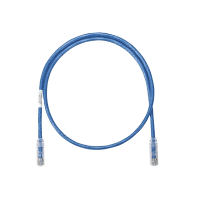 Cable de Parcheo UTP Categoría 6, con Plug Modular en Cada Extremo - 10.67 Metros (35 Pies) - Azul