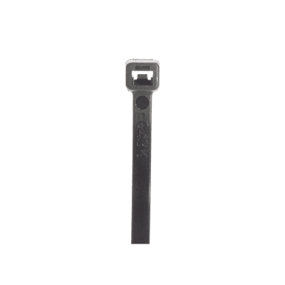 Cincho STRONGHOLD, 430 mm largo x 4.8mm ancho, Tensión 50 lb (222 N) Nylon 6,6 Color Negro, Paquete de 1000 Piezas