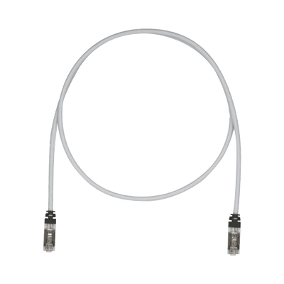 Patch Cord Cat6A, Blindado S/FTP, CM/LS0H, 3 Metros (9.84 Pies), Color Gris