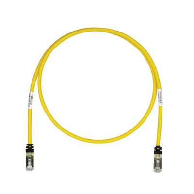 Patch Cord Cat6A, Blindado S/FTP, CM/LS0H, 1.52 Metros (5 Pies), Color Amarillo
