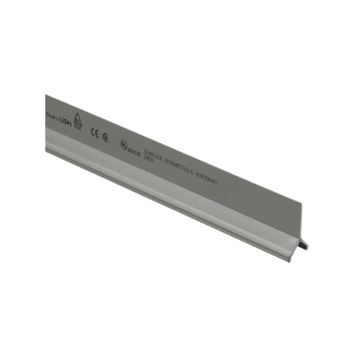 Divisor para uso con canaletas T70, Material PVC Rígido, 2.4 m de Largo, Color Gris Internacional 