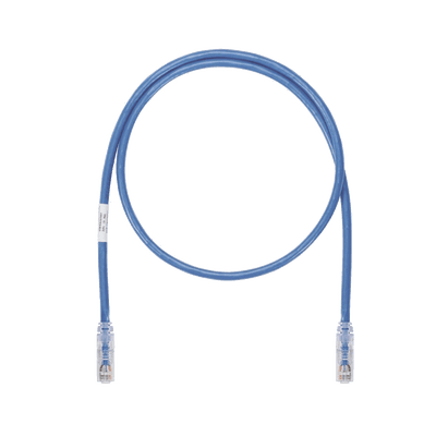 Cable de Parcheo UTP, Cat6A, 26 AWG, CM, Color Azul, 7ft