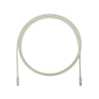 Cable de Parcheo UTP, Cat6A, 24 AWG, CM, Color Gris, 3.05 Metros (10 Pies)