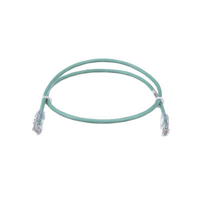 Cable de Parcheo TX6, UTP Cat6, 24 AWG, CM, Color Verde, 0.91 Metros (3 Pies)