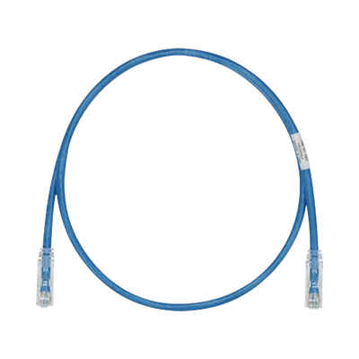 Cable de Parcheo TX6, UTP Cat6, 24 AWG, CM, Color Azul, 1.52 Metros (5 Pies)