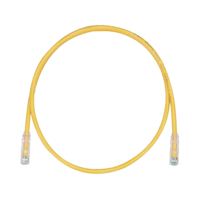 Cable de Parcheo TX6, UTP Cat6, 24 AWG, CM, Color Amarillo, 2.13 Metros (7 Pies)