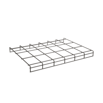 Charola para Canalización Wyr-Grid® Tipo Malla, Con Pintura Electrostática en Color Negro, 18 in (457.2 mm) de Ancho, 53.1 mm de Alto y 3 m de Largo 