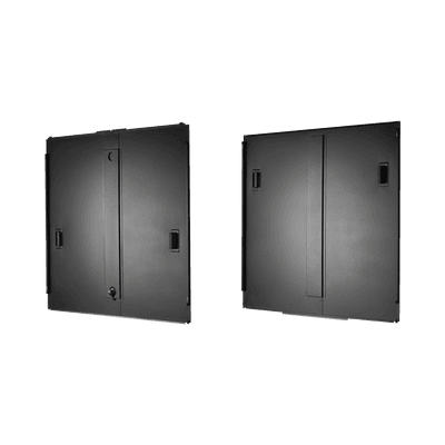Panel Lateral Para Uso Con Gabinete FlexFusion™ de 42RU x 1070 mm D. Incluye Panel Lateral Superior e Inferior, Color Negro