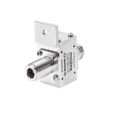 Protector Coaxial RF / 125-1000 MHz / 50 Ω / Conectores N Hembra / Ceja Frontal / 500W