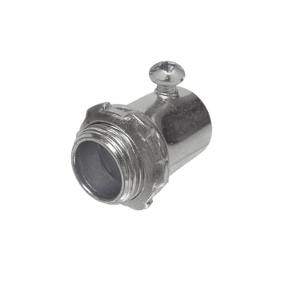 Conector de 1 1/2" (38 mm) para Pared Delgada con Tornillo.