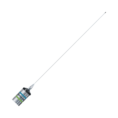Antena Marina VHF de Acero Inoxidable / Ganacia de 3 dB / Potencia de Entrada 50 W 