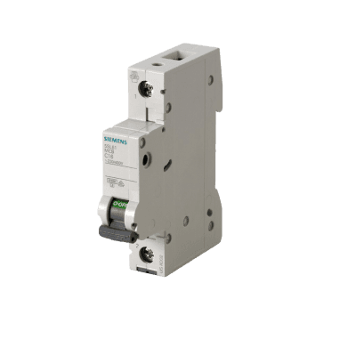 Interruptor Riel Dinn Tipo 5SL6, 1 polo, 2 amp