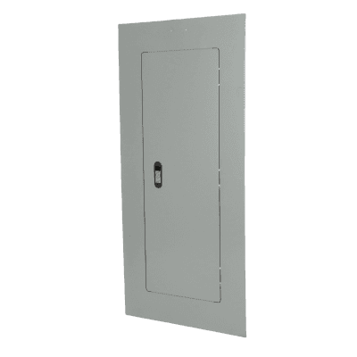 Puerta (frente) montaje empotrar para tableros tipo P1, 18 circuitos.