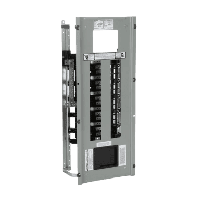 Interior de tablero P1, para montar interruptores BL/BQD, 250 A, 3F, 4H, 220/127 ó 480/277 V c.a., 30 Circuitos, Barras de Aluminio