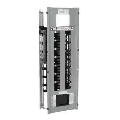 Interior de tablero P1, para montar interruptores BL/BQD, 250 A, 3F, 4H, 220/127 ó 480/277 V c.a., 42 Circuitos, Barras de Aluminio