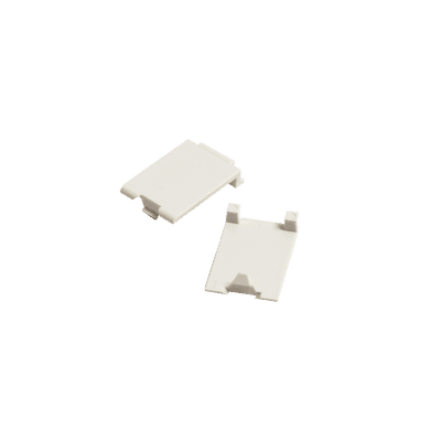 Inserto Ciego Para Placas de Pared MAX y 10G MAX, Color Blanco, Bolsa con 10 Piezas