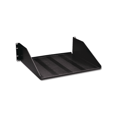 Charola para soportar equipo en Rack de 19in, ventilada, 3UR, Color Negro