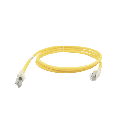 Patch Cord Z-MAX Cat6A UTP, CM, 1.52 Metros (5 Pies), Color Amarillo, Versión Bulk (Sin Empaque Individual)
