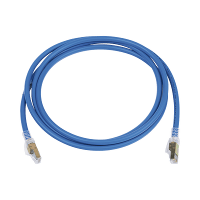 Patch Cord Z-MAX Cat6A UTP, CM/LS0H, 2.13 Metros (7 Pies), Color Azul