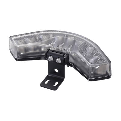 Luz Auxiliar Esquinera de 9 LED, Ambar, Lente Transparente, SAE
