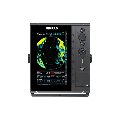 Unidad de Control de Radar Simrad R2009 / Pantalla de 9 Pulgadas Retrato / Brillo Alto para Exteriores / Tecnología Anti-Clutter / MARPA / Conexión Ethernet y NMEA 0183/2000 / Montaje en Bracket o Empotrado
