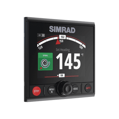 Controlador de Piloto Automático AP44 / Pantalla LCD Transreflectiva 4.1 Pulgadas / Patrones de Giro Automatizados / Seguimiento de Contorno de Profundidad / Bajo Consumo de Energía / Diseño Compacto para Timón