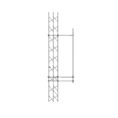 Montaje Lateral Ajustable en Kit para Montaje de Antenas de 6.35 cm. de Diámetro-Base y 91 cm. de Distancia de Separación a la Torre.