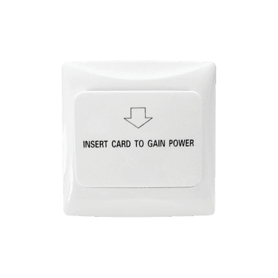 Interruptor de Energía para Hotel / Activación con Tarjeta MIFARE / 110VCA 30A / Compatible M1K y M4K