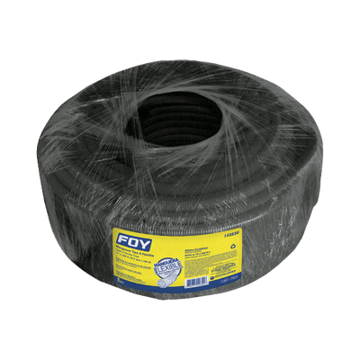 Manguera flexible para cables 1/2" x 100 m /Polietileno Alta Densidad HDPE/ Sin guía /Para uso en interiores.