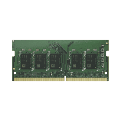Módulo de Memoria DDR4 ECC Unbuffered SODIMM | 16GB | Compatible con Series 23: DS1823xs+, DS923+, DS723+ | Compatible con Series 22: RS822RP+, RS822+, DS3622xs+, DS2422+, DS1522+.