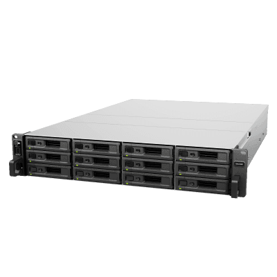 Unidad de Expansión Synology RX1225RP | 12 Bahías para Unidades 3.5" y 2.5" SATA HDD/SSD | Intercambio en Caliente | Fuente de Alimentación Redundante | Compatible con Synology DSM .