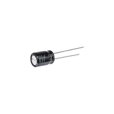 Capacitor Electrolítico Radial de Aluminio, 1000 UF, 16V, 10x16 mm, 20%