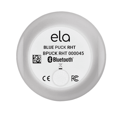 Sensor Bluetooth BLE / Temperatura y Humedad / Compatible con Rastreadores Teltonika, Ruptela y TopFly / IP65 / Alcance 500m / Batería 18 Años