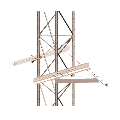 MONTAJE SUJETADOR A/PARED P/TRAMO STZ30G/35G/45G GALV. INM. E/CAL.