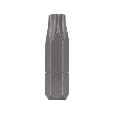 Punta torx T8 hexagonal 1/4 in x 1 in de largo