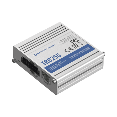Gateway Industrial Doble SIM LTE (Cat M1), Puertos Serial RS232/RS485