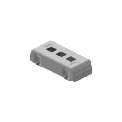 Porta equipamiento linea X Keystone para canaleta DX10000.00