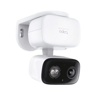 Cámara de Seguridad Wi-Fi PTZ / 2K 3MP (2304x1296) / Visión Nocturna Color con Spotlights / Detección y Seguimiento AI / IP65 / RTSP-ONVIF / Audio Bidireccional / Almacenamiento Local y Cloud