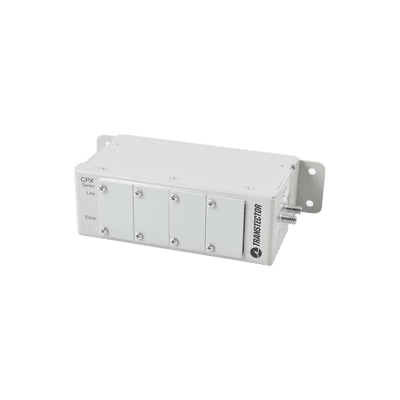 Chassis Montaje en Pared / 4 Módulos Protectores Familia CPX / Transtector