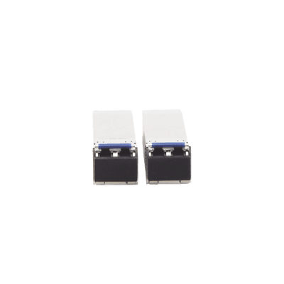 UFiber Módulo SFP+ 10G, transceptor MiniGibic MonoModo 10 Gbps, distancia 10 km, conectores LC, paquete de 2 piezas