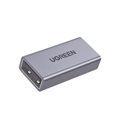 Adaptador USB-A Hembra a USB-A Hembra / USB 3.0 / Velocidades de Transferencia de Datos de Hasta 5 Gbps / Carcasa de Aluminio / Compacto y Portátil / Plug & Play / Compatible con Versiones Anteriores de USB