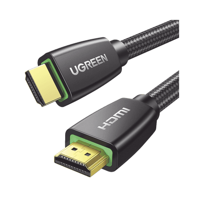 Cable HDMI 2.0 de Nylon Trenzado / 10 Metros (32.81 Pies) / 4K@60Hz / HDR / 3D / HEC (Canal Ethernet HDMI) / ARC (Canal de Retorno de Audio) / Color Profundo de 48 Bits / Audio de 32 Canales / HDCP 2.2 / Audio DTS: X / 18 Gbps / Blindaje de 4 Capas