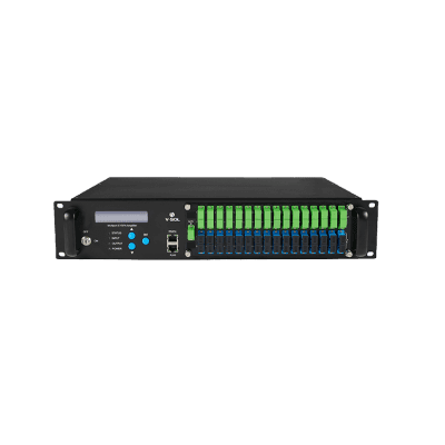 Amplificador Óptico EYDFA de 32 Puertos de 1550nm