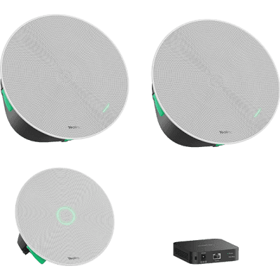 Kit de audio Yealink CMKit-121 con micrófono y altavoces PoE