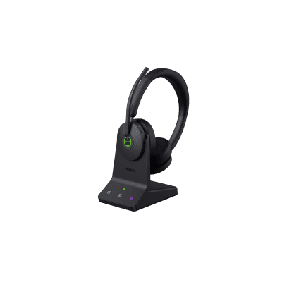 Diadema Inalámbrica WH68 de Yealink con ANC Híbrida y Conectividad Dual DECT Bluetooth