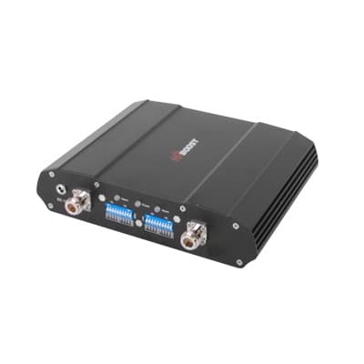 Amplificador de señal celular de Doble Banda, especial para 4G LTE y 3G o 2G, cubre áreas de hasta 1200 metros cuadrados. Amplifica las bandas de frecuencia de 850 MHz (Banda 5) y 1700/2100 MHz (Banda 4), ganancia máxima