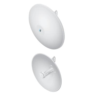 NanoBeam 802.11ac hasta 450 Mbps, antena integrada de 27 dBi Sin airView