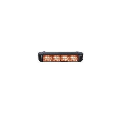 4 módulos de luz color ámbar (no incluye patrones de direccionamiento)