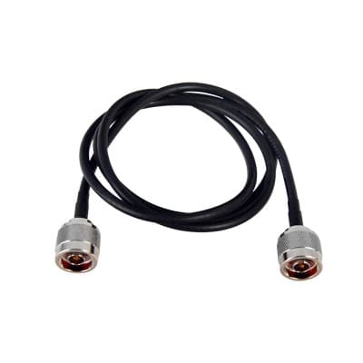 Jumper de 110 cm (43.31 Pulgadas) Fabricado con Cable RG-58U-SYS, Conectores N en Ambos Extremos.