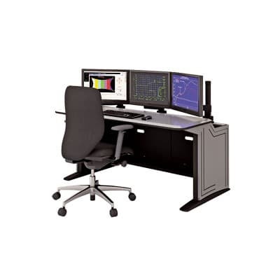 Estación de Monitoreo Ergonómica  de 72" Diseño Modular